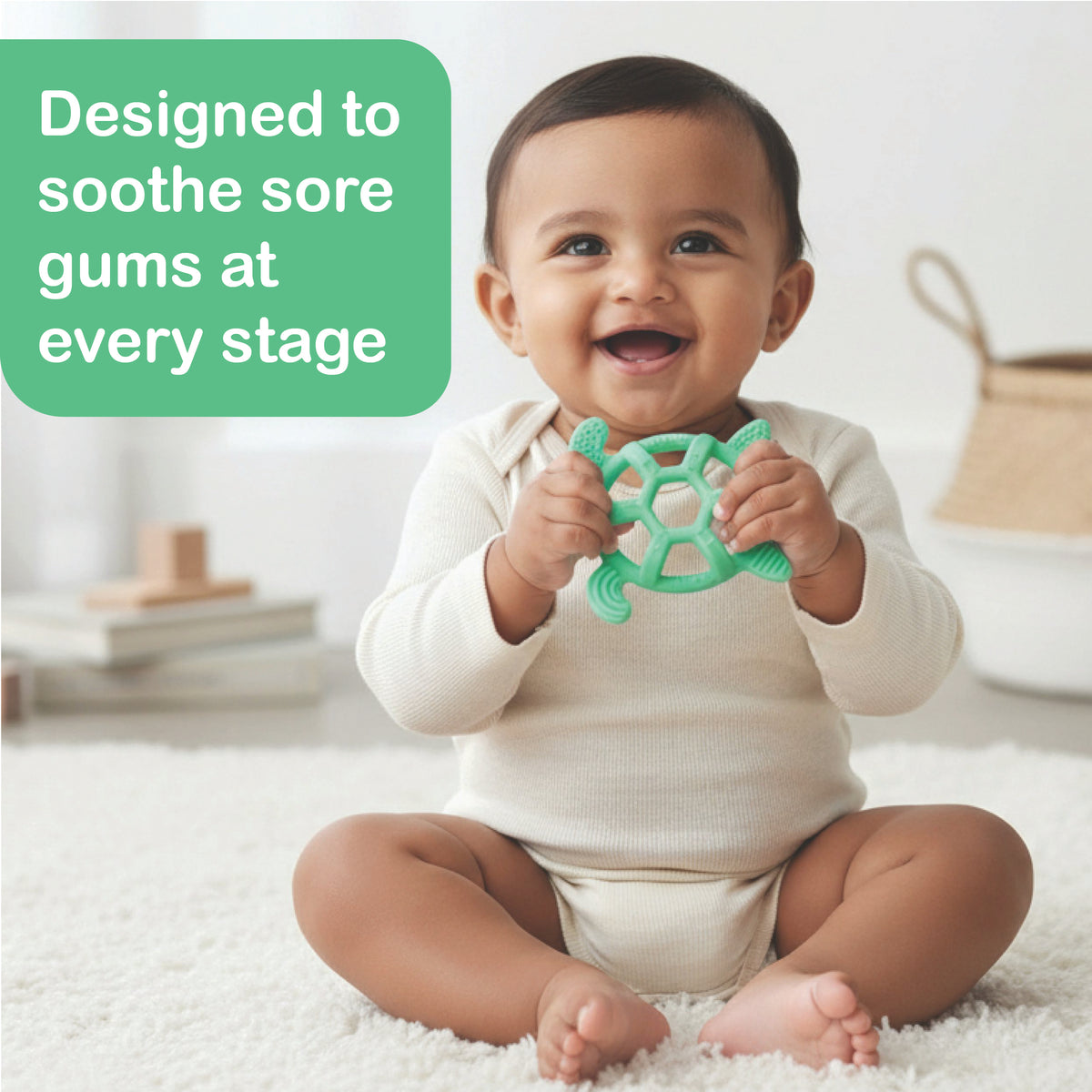 Easy-Grip Silicone Teether