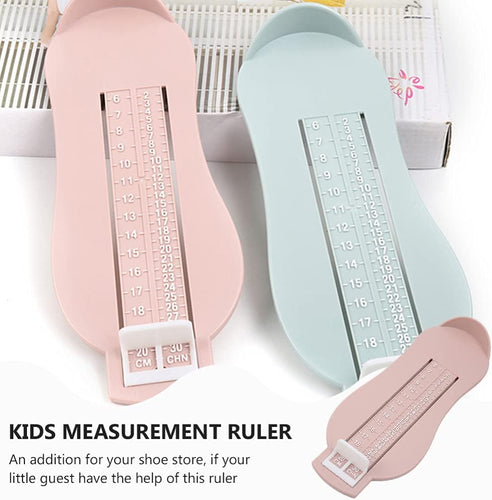 Chic Buddy Shoe Sizer for Baby, Toddler & Kids - Home Foot Measuring Device, Buy Shoes Online with an Accurate Measurement Chart.Shoe Feet Measuring Ruler Sizer for Men Women & Adults