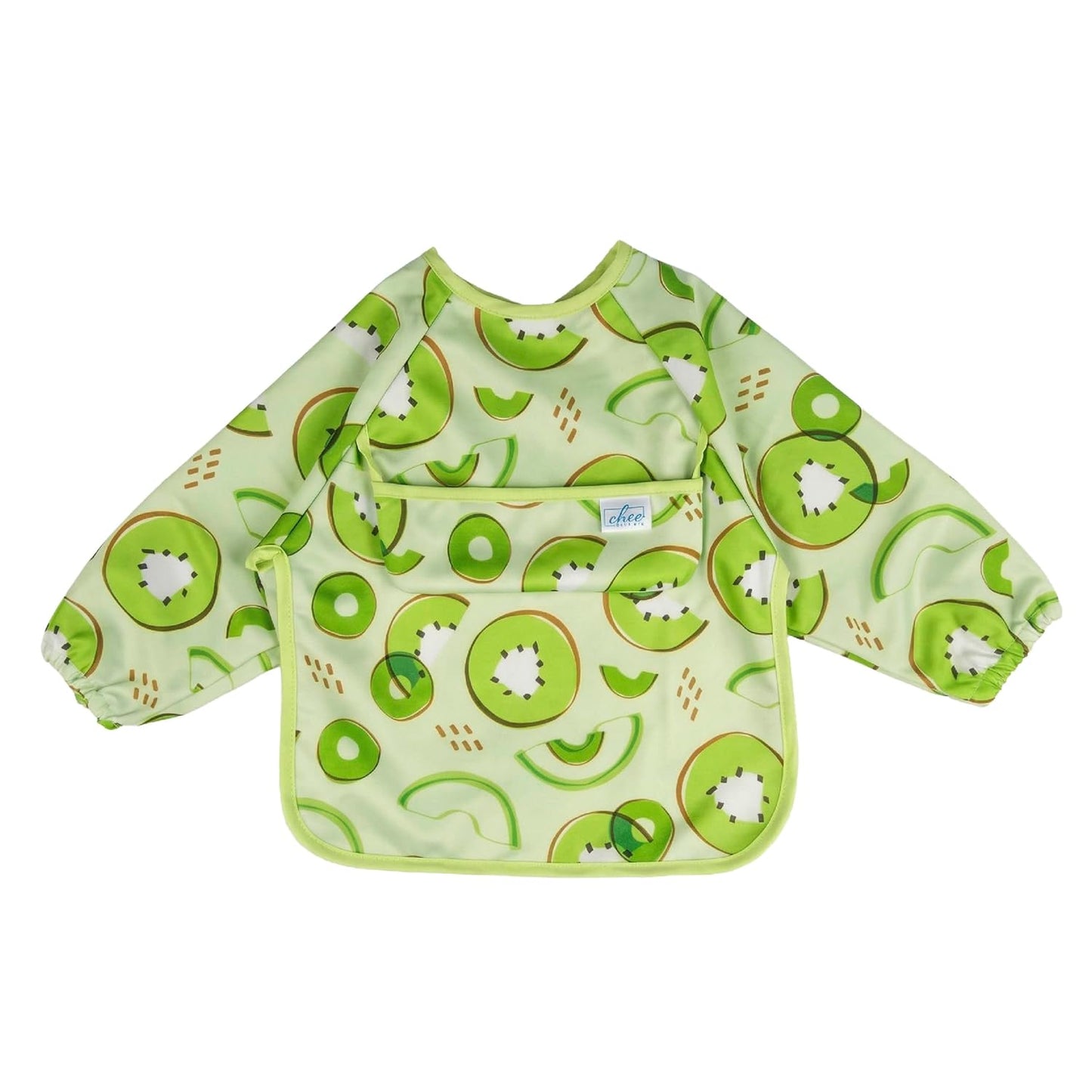 Chic Buddy Full Sleeve Baby Bib, Waterproof Feeding Apron 6-24 Months