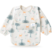 Load image into Gallery viewer, Chic Buddy Full Sleeve Baby Bib, Waterproof Feeding Apron 6-24 Months