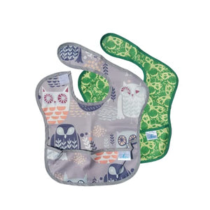 Chic Buddy Baby Bib, Waterproof, Washable Fabric, Fits Babies and Toddlers 6-24 Months