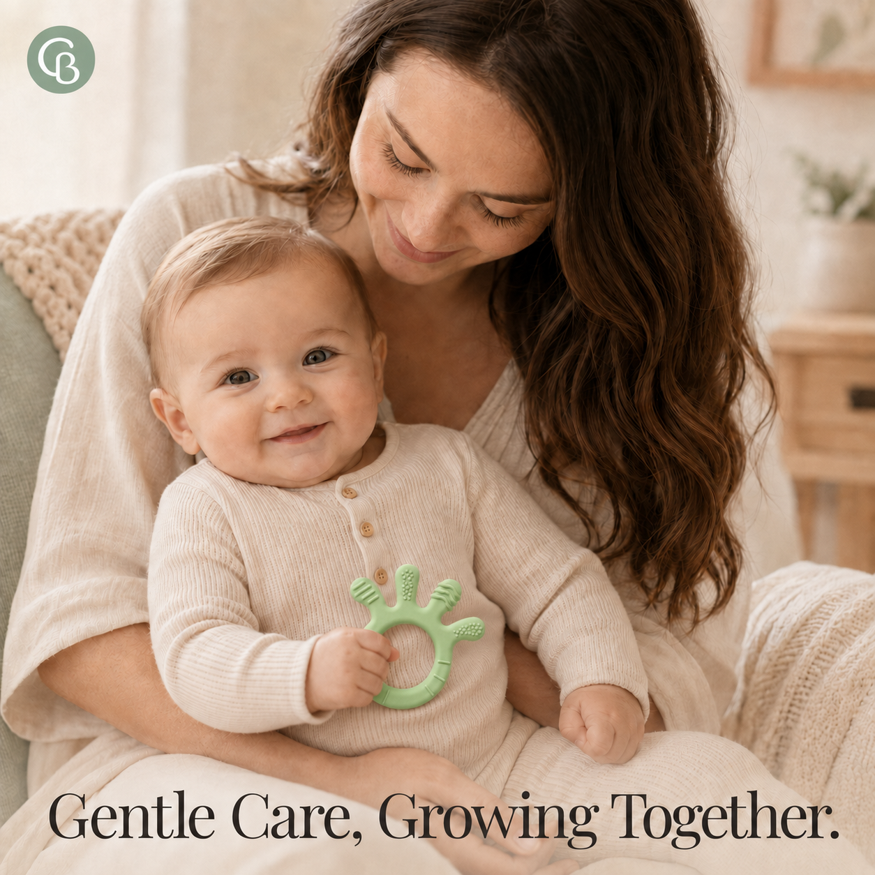 Finger Shape Baby Teether