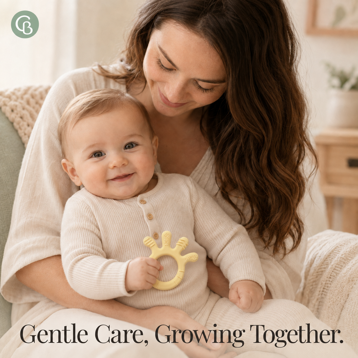 Finger Shape Baby Teether - Easy-grip, multi-texture silicone teether thoughtfully designed for little hands 3 to 18 months old, curious mouths and everyday teething comfort.