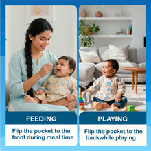 Load image into Gallery viewer, Chic Buddy Full Sleeve Baby Bib, Waterproof Feeding Apron 6-24 Months