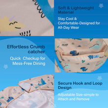 Load image into Gallery viewer, Chic Buddy Full Sleeve Baby Bib, Waterproof Feeding Apron 6-24 Months
