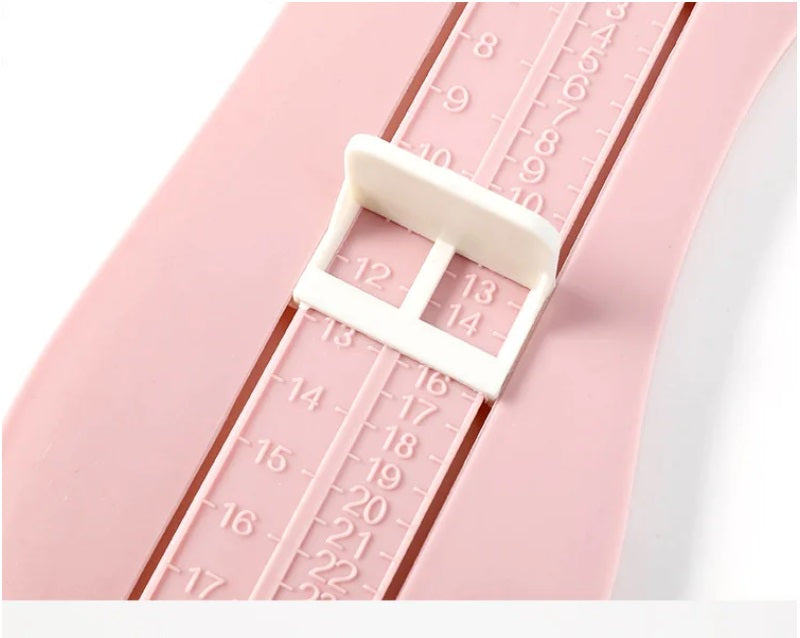 Chic Buddy Shoe Sizer for Baby, Toddler & Kids - Home Foot Measuring Device, Buy Shoes Online with an Accurate Measurement Chart.Shoe Feet Measuring Ruler Sizer for Men Women & Adults