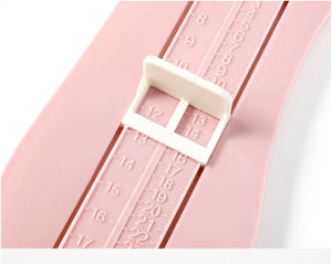 Chic Buddy Shoe Sizer for Baby, Toddler & Kids - Home Foot Measuring Device, Buy Shoes Online with an Accurate Measurement Chart.Shoe Feet Measuring Ruler Sizer for Men Women & Adults