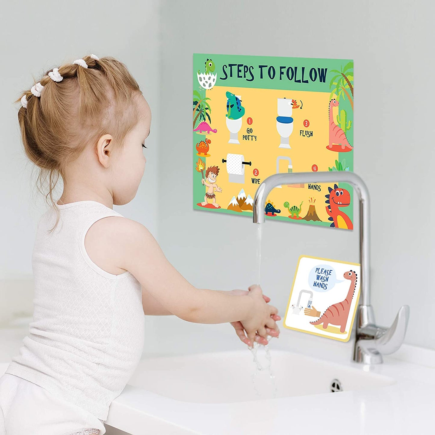 Potty Training Chart for Toddlers – Dinosaur Design