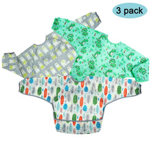 Load image into Gallery viewer, Baby Long Sleeve Bib