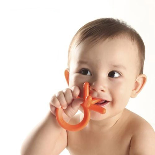 Food Grade BPA Free Soft Teething Spoon Silicone Baby Teether